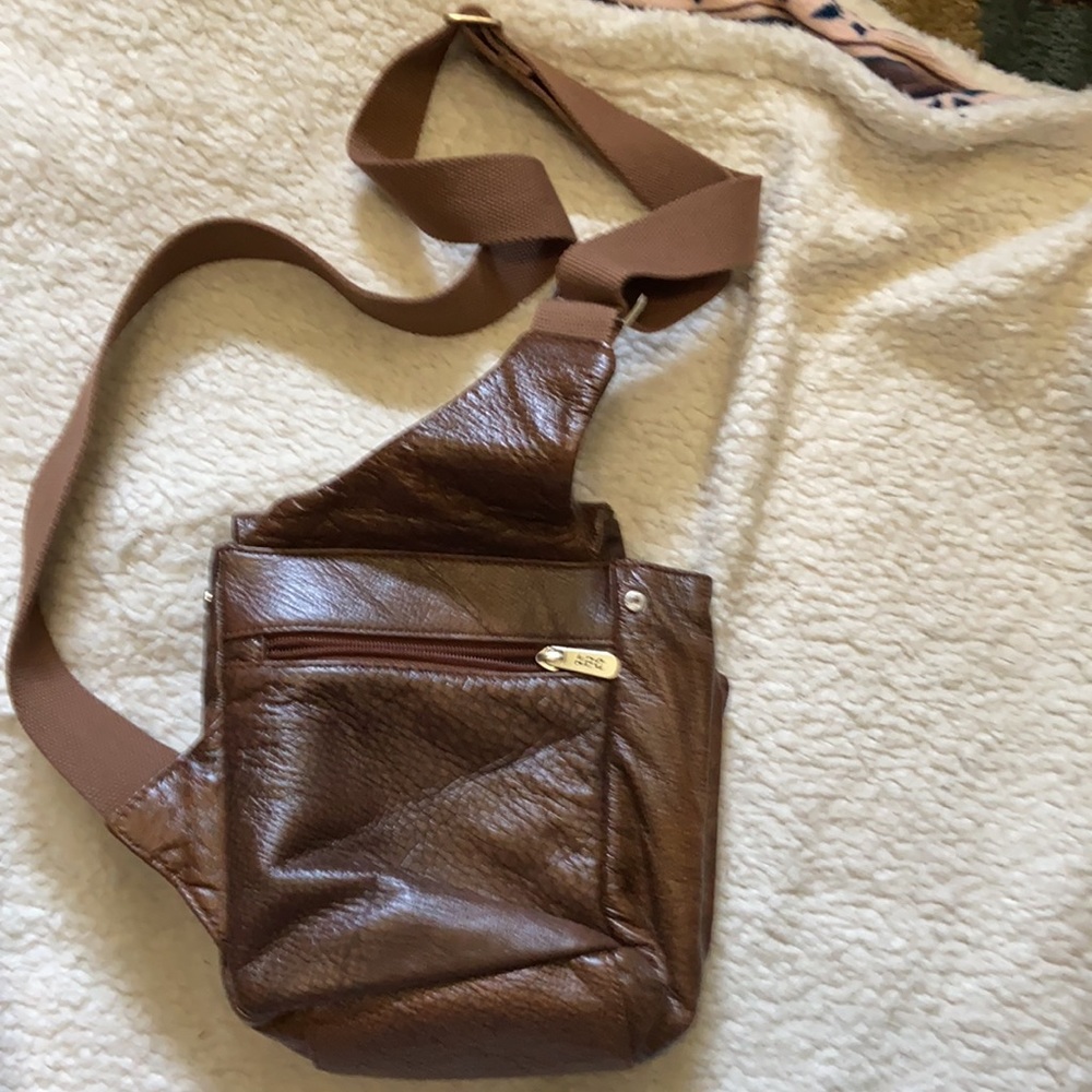Ameri-Leather Brown Purse - image 5
